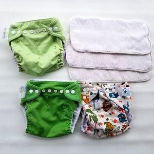 BumGenius/SweetCheeks Pocket Diapers + 3 inserts